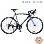 Велосипед 28д. G58CITY A700C-2 черно-голубой